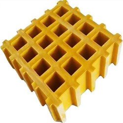 شبك أرضيات قوي التحمل من الألياف الزجاجية