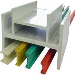 ملف تعريف شعاع على شكل H من الألياف الزجاجية